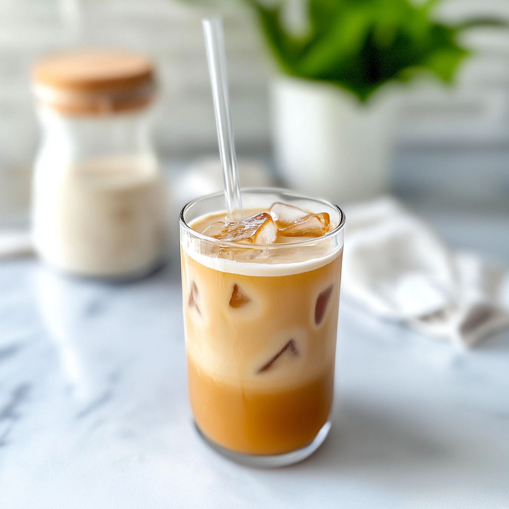 Easy Iced Vanilla Latte 2 Easy & Dreamy Iced Vanilla Latte: Your Perfect Coffee Shop Treat at Home
