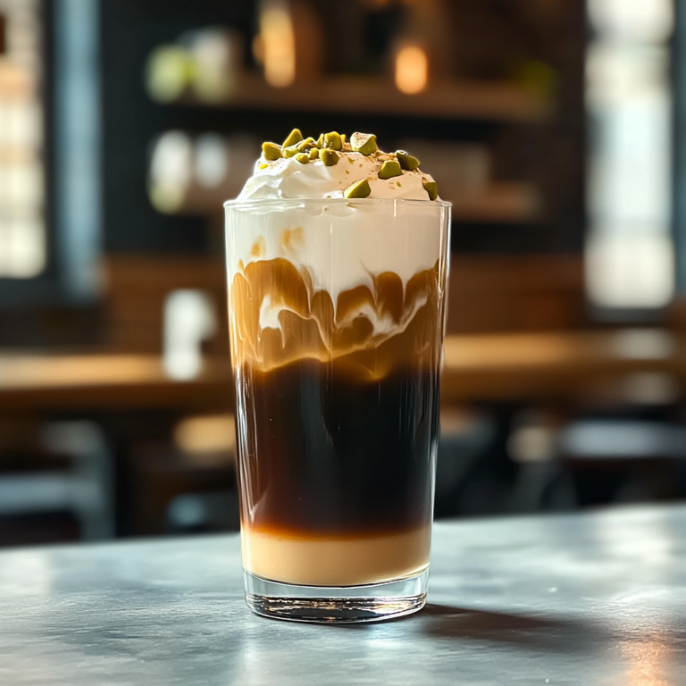 Pistachio Cream Cold Brew Recipe: Café-Quality Coffee at Home Just Got Easier!
