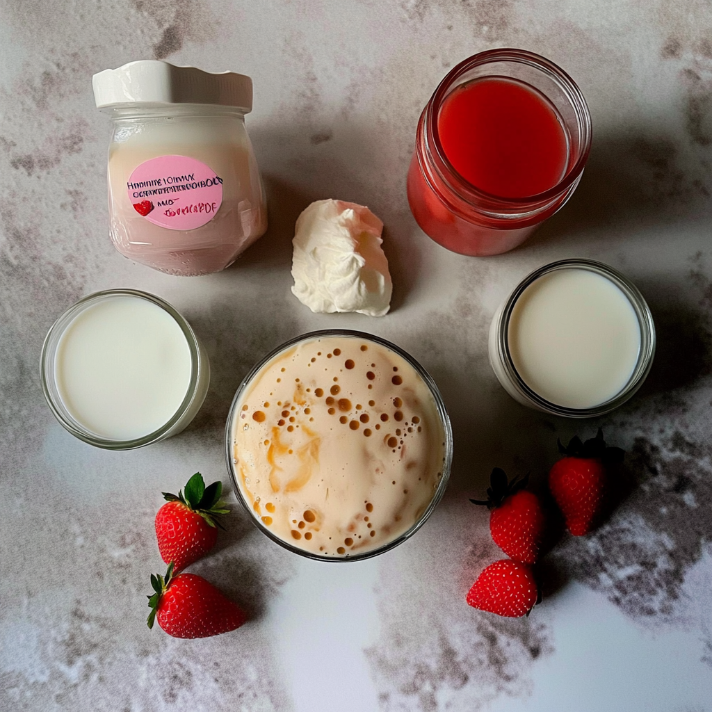 Whip Up a Dreamy Strawberry Cloud Latte at Home! 2 image 1778721069319