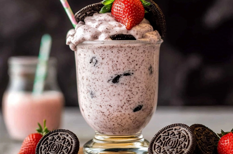Easy Strawberry Oreo Milkshake: Your New Go-To for Sweet Sips!