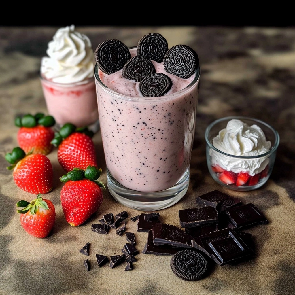 Strawberry Oreo Milkshake 3 image 1778799459240