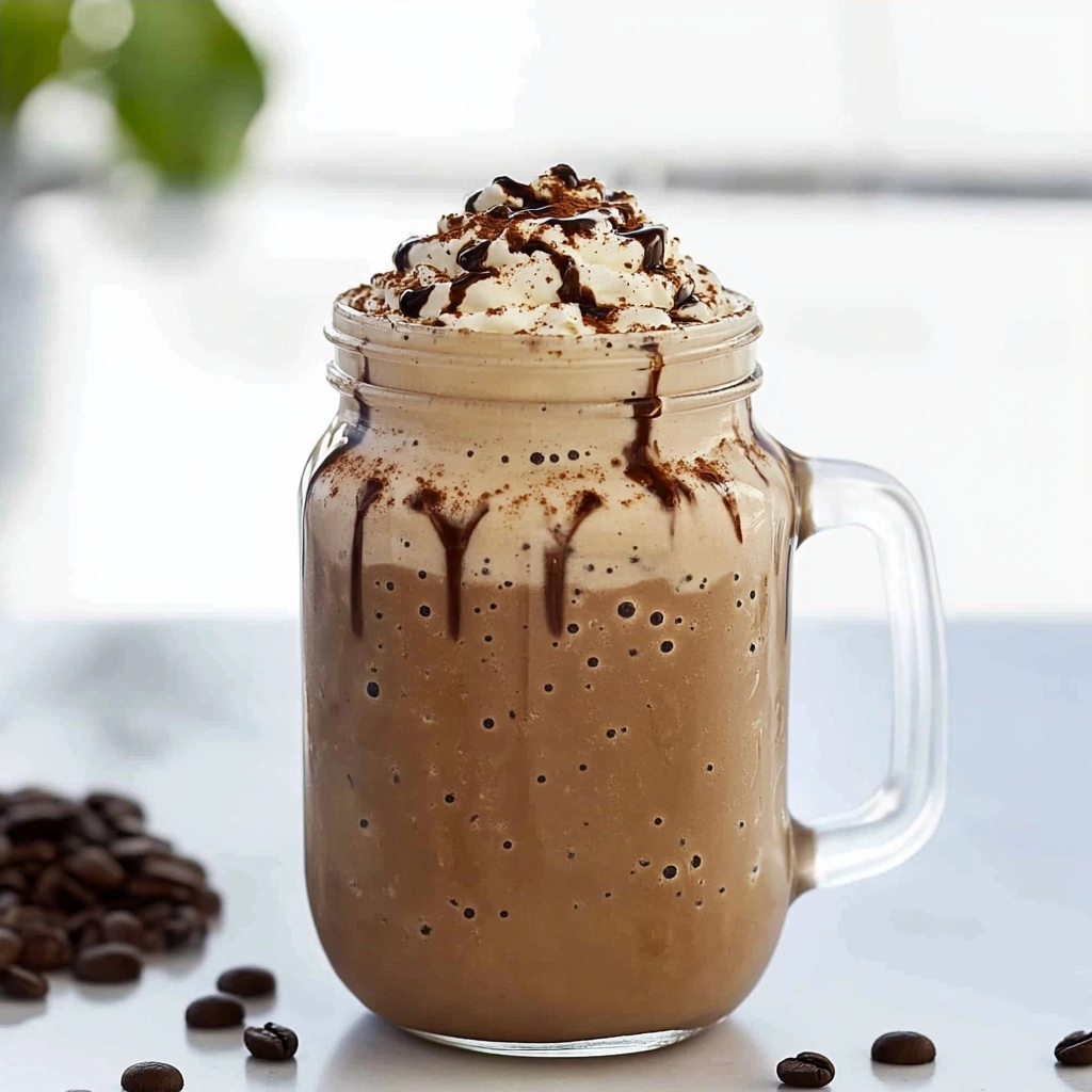 Copycat Starbucks Mocha Frappuccino 2 Easy Copycat Starbucks Mocha Frappuccino: Your Coffee Shop Favorite at Home!