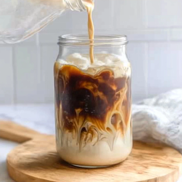 Easy Copycat Starbucks Vanilla Sweet Cream Cold Brew at Home!